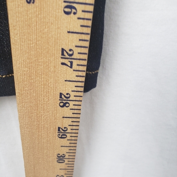 Madewell Alley Straight Dark Washed Blue Women's Jeans Sz 26 - Picture 7 of 9